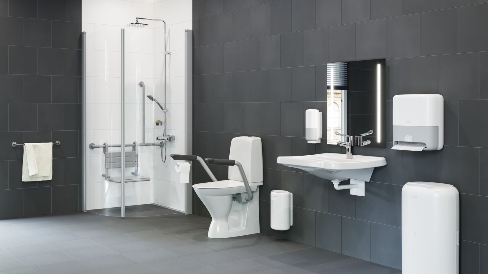 Ifö Care vannas istaba labākai pieejamībai Ifö Care vannas istaba labākai pieejamībai