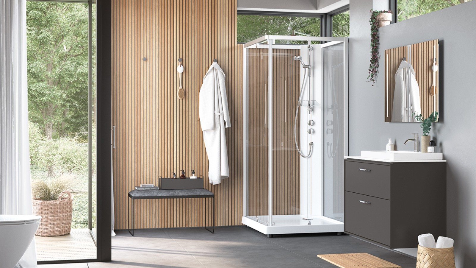 Ifö Showerama dušas risinājums Ifö Showerama dušas risinājums