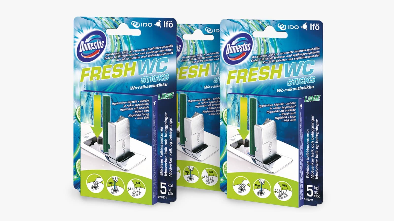 Fresh WC stienīšus Fresh WC stienīšus