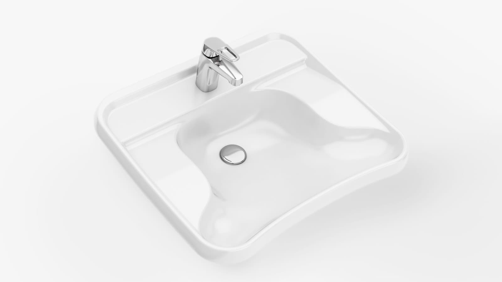 Ifö īpašā izlietne labākai pieejamībai Ifö īpašā izlietne labākai pieejamībai