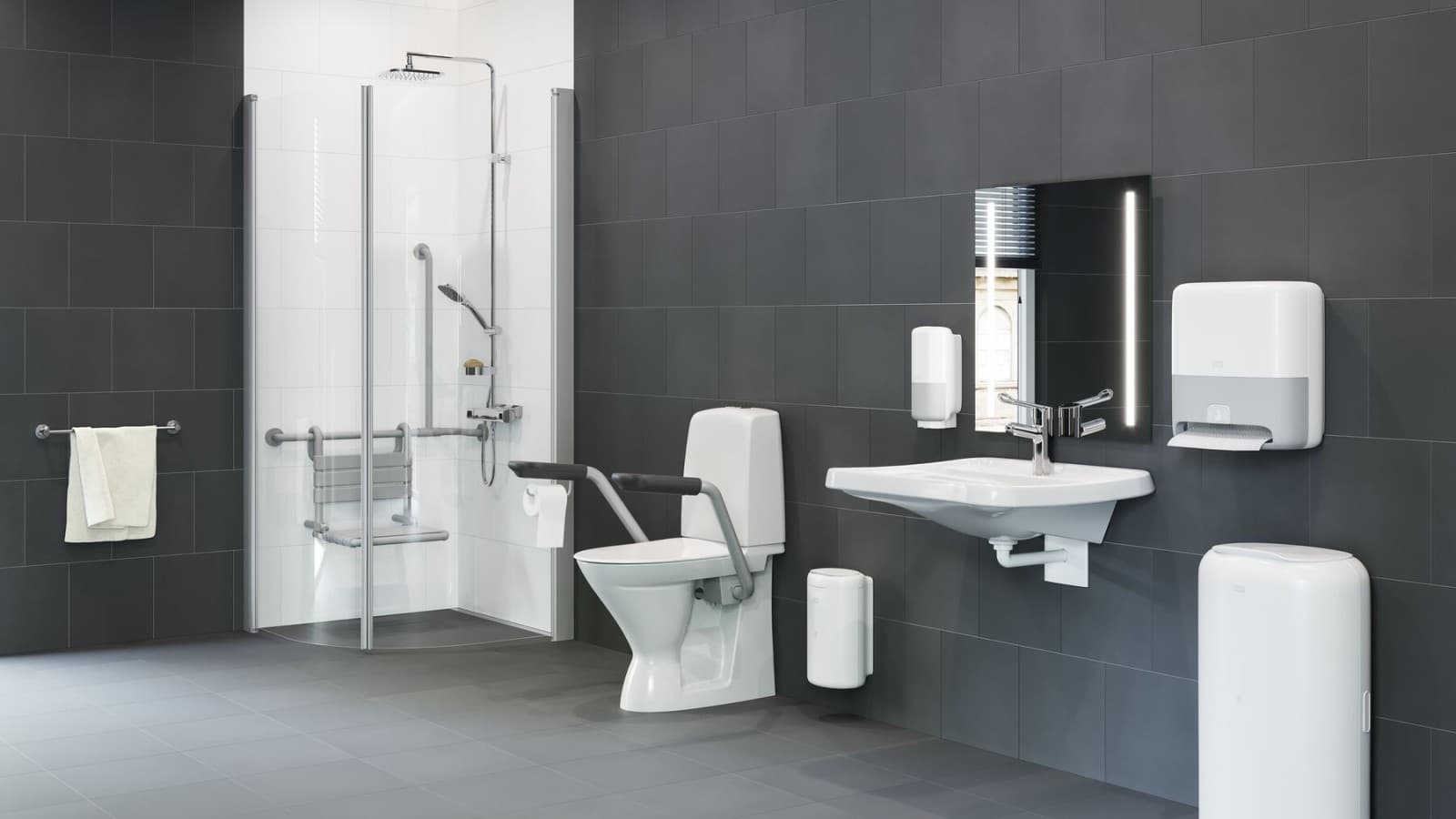 Ifö Care vannas istaba labākai pieejamībai Ifö Care vannas istaba labākai pieejamībai